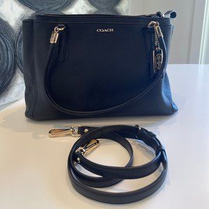 Coach Crossgrain leather purse with crossbody strap